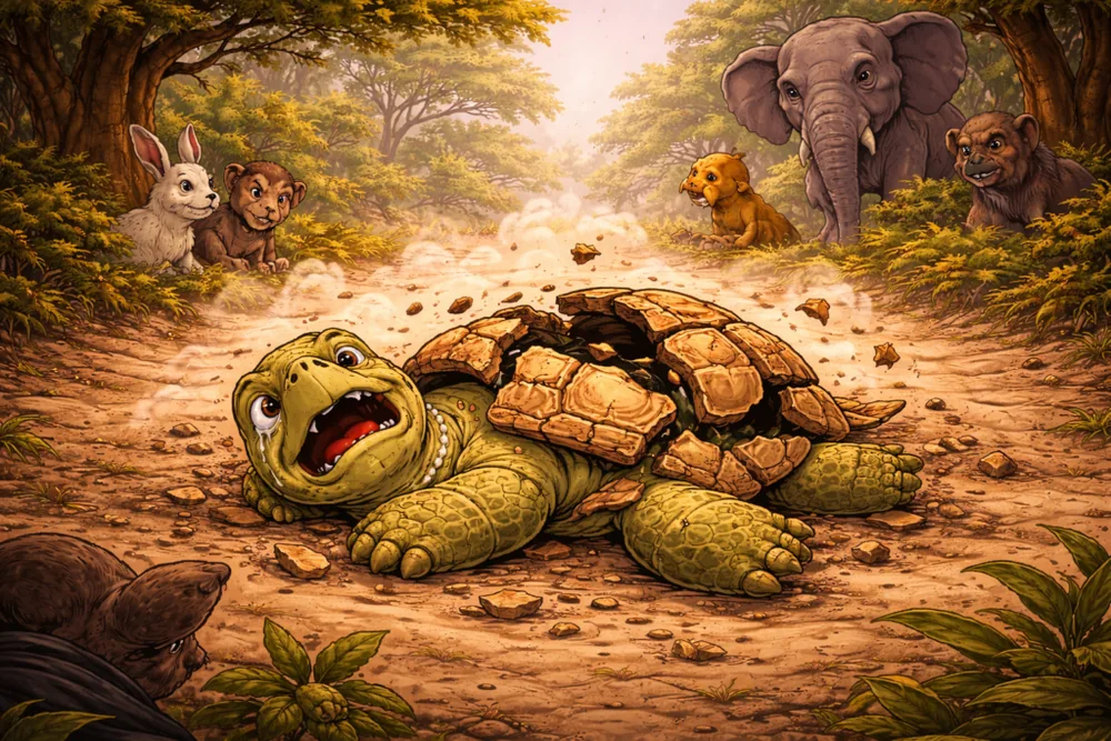 How the Tortoise Attended a Funeral on the Tallest Tree in History