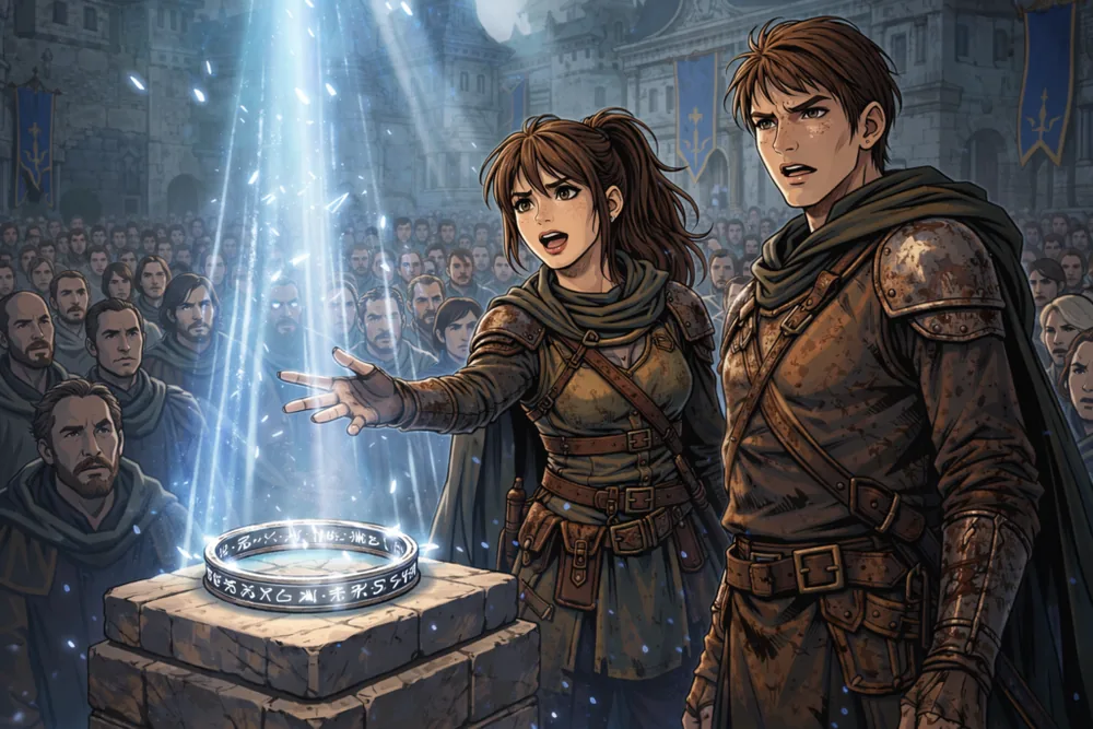 As the truth was revealed, light shone in resonance