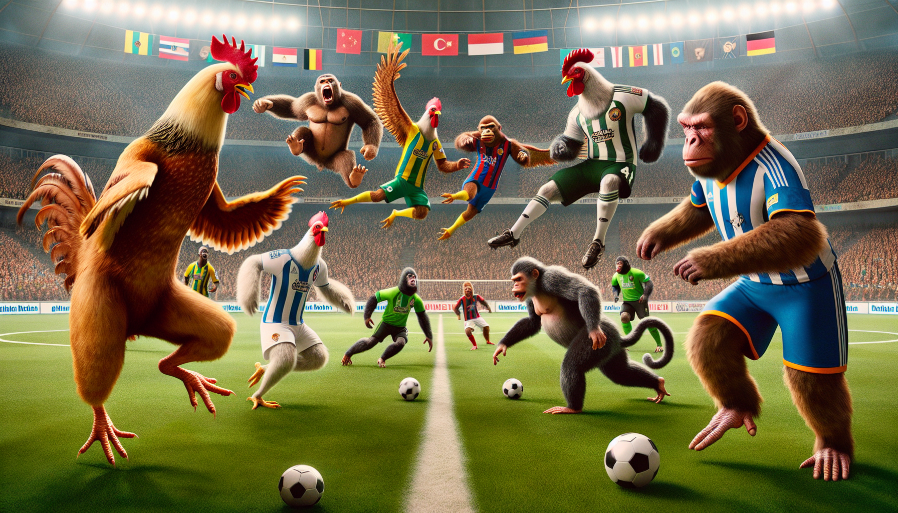 Fowls vs Monkeys