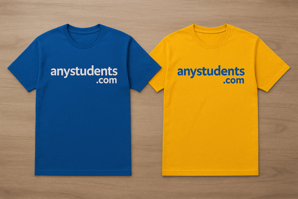 anystudents.com t-shirts