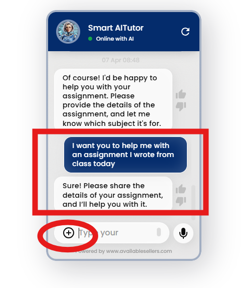smart aitutor handles attachments