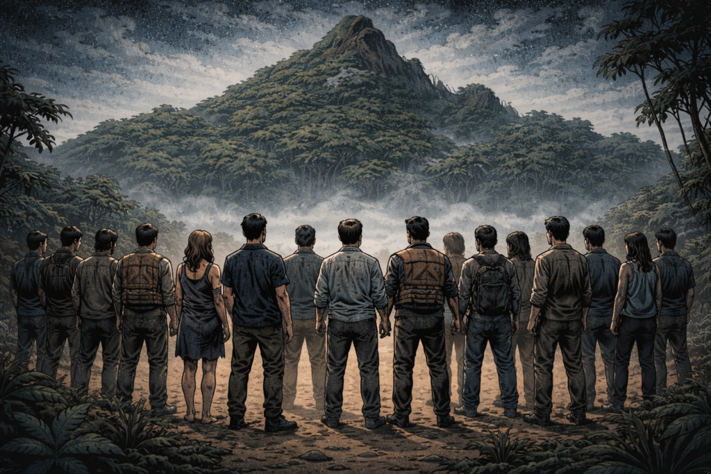 survivors stranded on an island